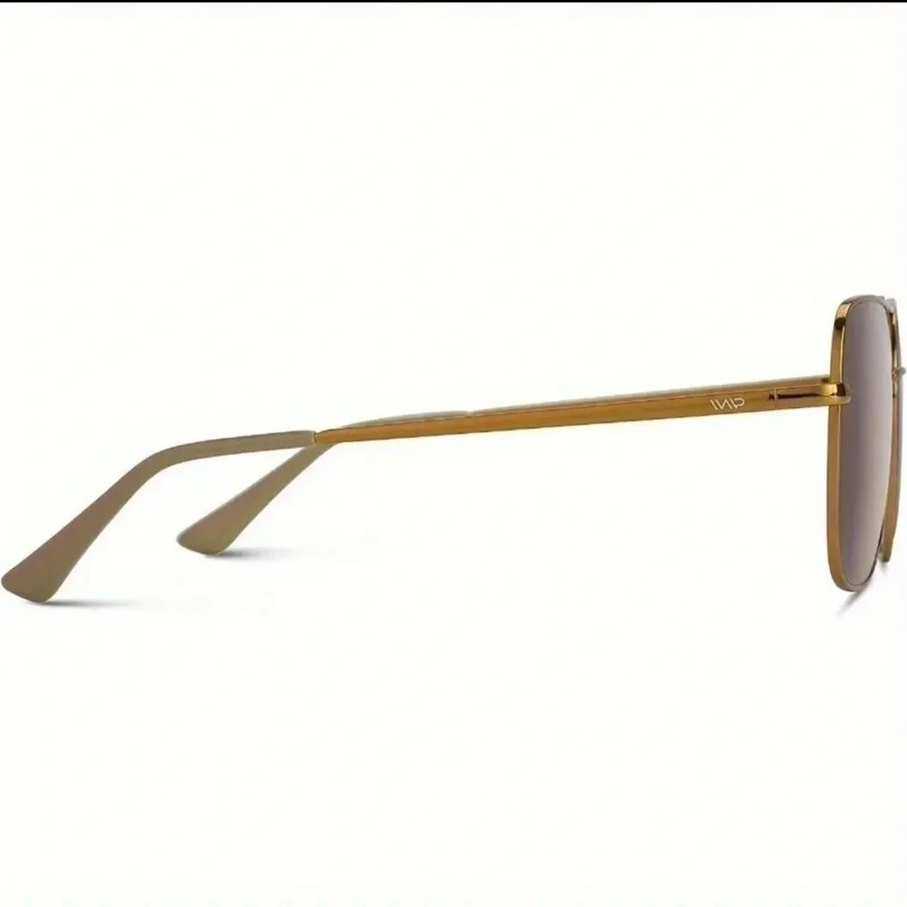 Luxury Oversized Metal Polarized Sunglasses